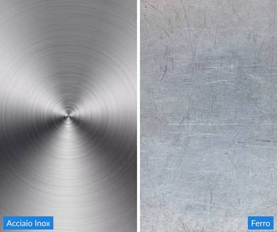 MATERIALI A CONFRONTO: ACCIAIO INOX VS FERRO